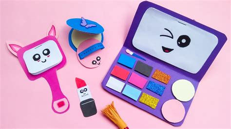 How To Make Makeup Set With Paper