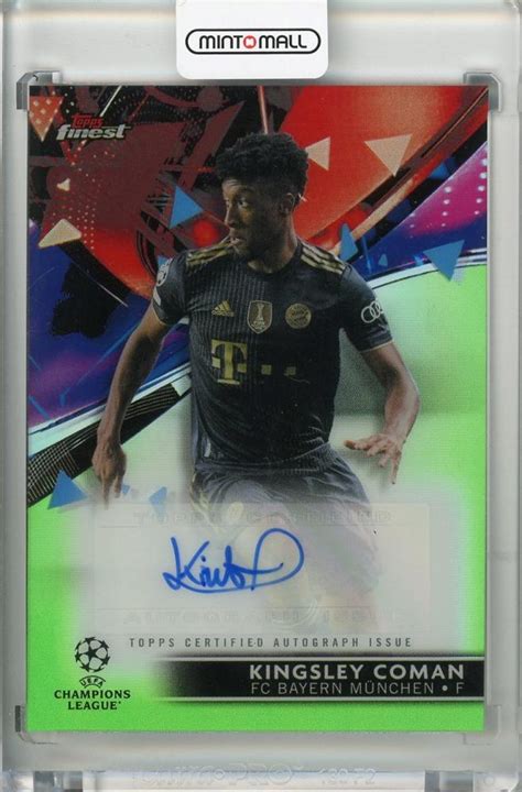 Mint Topps Finest Uefa Champions League Fc