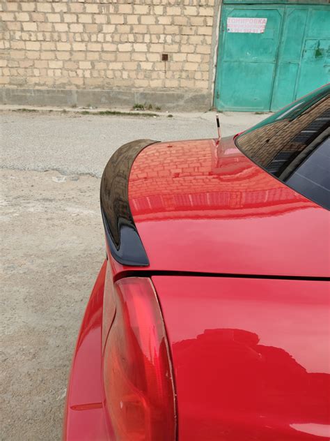 Самодельный лип спойлер — Hyundai Accent (2G), 1,5 л, 2002 года ...