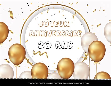 Carte Anniversaire Ans Id Es De Textes Et De Petits Mots