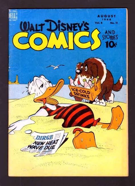 Walt Disney S Comics Stories 95 5 0 VGF 1948 Dell Carl Barks Donald