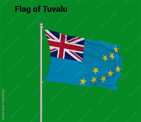 Flag Of Tuvalu Tuvalu Flag National Flag Of Tuvalu Pole Flag Of
