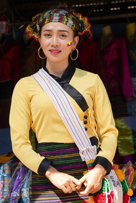 Shan Clothes Seller Shan State National Day Thai Burmese Border