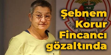 TTB Başkanı Şebnem Korur Fincancı tutuklandı