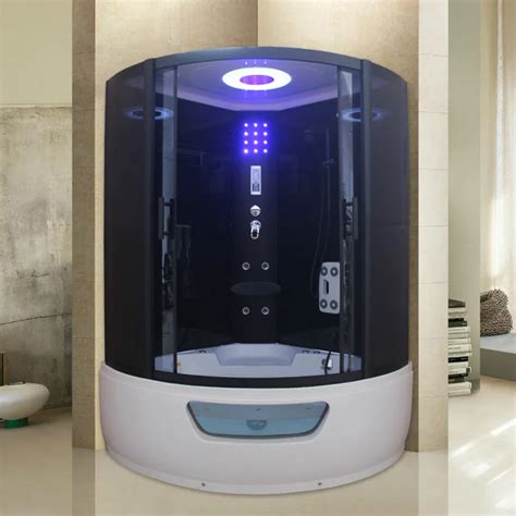 Round Corner Shower Enclosure Steam Room Luxury Steam Bath Room Shower