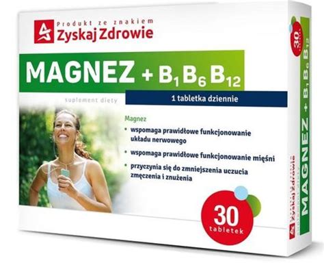 Magnez B B B X Tabletek Cena Opinie Dawkowanie Sk Ad I