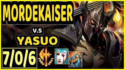 B4dd Mordekaiser Vs Yasuo 706 Kda Mid Gameplay Br Ranked