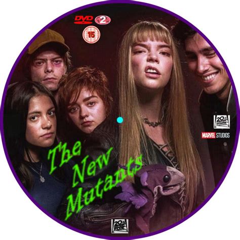 The New Mutants 2020 R2 Custom Dvd Label Dvdcover Com