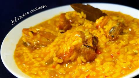 Delicioso Arroz Con Costillas Receta Fácil Y Rápida