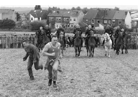 Jeremy Deller, scene from The Battle of Orgreave, 2001. Commissioned ...