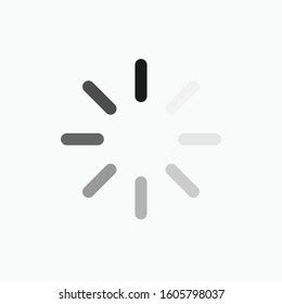 data loading icon symbol process  stock vector royalty