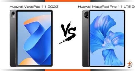 Banding Huawei MatePad 11 2023 dan Huawei MatePad Pro 11 LTE 2022 ...
