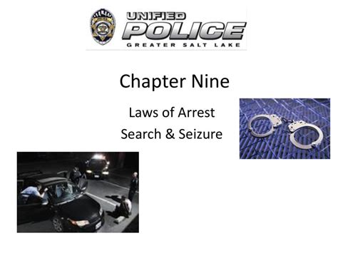 Laws Of Arrest Search And Seizure Ppt Download