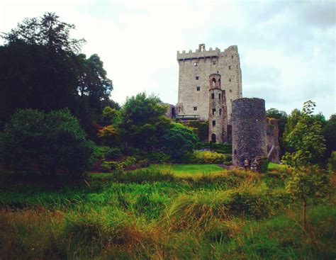 Walking through Blarney Castle and Gardens and the best photo opportunities