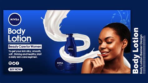 How To Create A Body Lotion Advertising Banner Design For Social Media