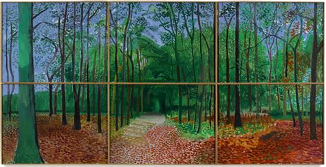 David Hockneys Woldgate Woods Could Break Auction Record For Artist