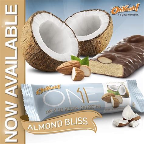 Oh Yeah! ONE Bar Almond Bliss: The Best Yet?!