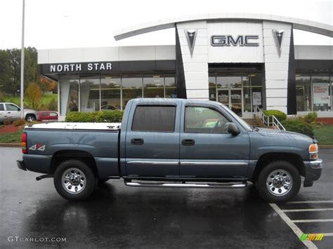 2006 Stealth Gray Metallic Gmc Sierra 1500 Sle Crew Cab 4x4 19882761 Car Color