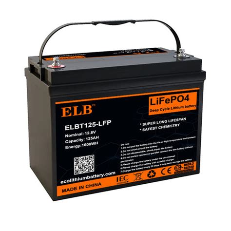 Bater A Litio Elb Energy Group Rectangular V Iec