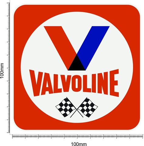 Valvoline Inside Looking Out Vehicle Decal Piston Graphics