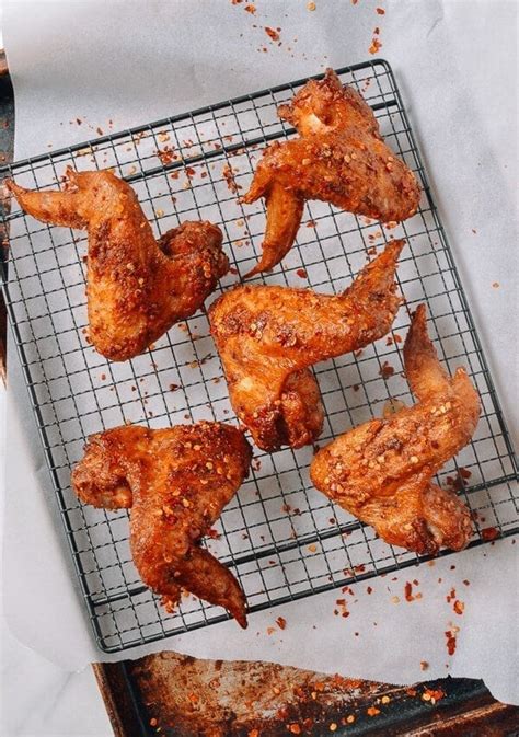 Spicy Fried Chicken Wings - Chinese Takeout Style - The Woks of Life