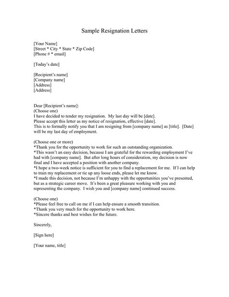 Employee Resignation Letter 12 Examples Format Pdf Tips