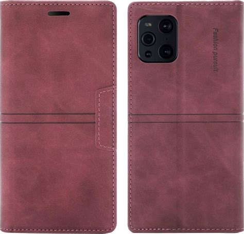 Coque et étui Oppo Find X3 X3 Pro Magnétique TPU Antichoc en Cuir PU