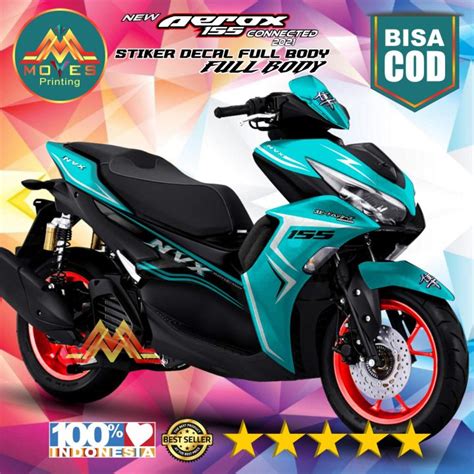 BISA COD BAYAR DI TEMPAT Decal Sticker Full Body New Aerox 2021