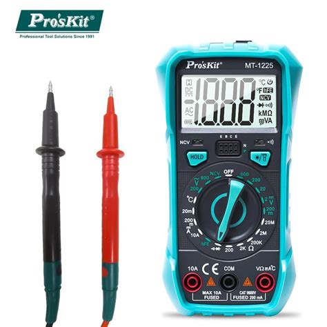 Pro Skit Mt C Multimeter Multifunctional Burn Proof Digital