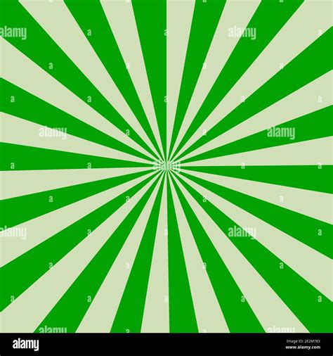 Retro rays green background. Sun rays green. Eps10 Stock Vector Image & Art - Alamy