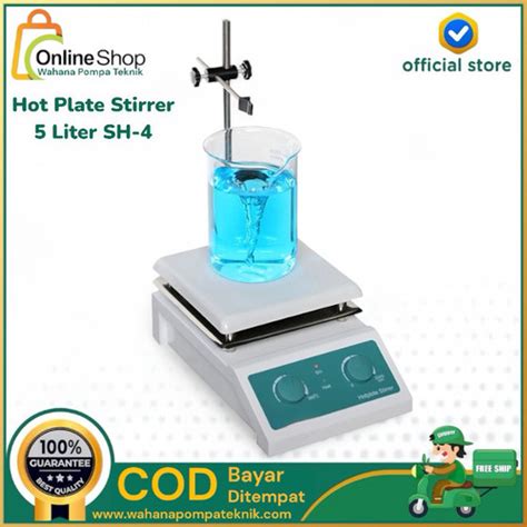 Jual Hot Plate Magnetic Stirrer Liter Sh Lab Stirer Sh L Magnet Sh Jakarta Barat