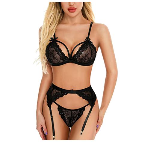 Bikinis Set Three Point Sexy Lingerie For Women Sex Set Bra Swimwear