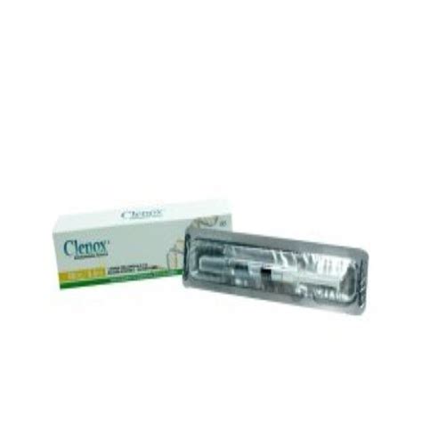 Clenox 40 Mg 1 Jeringa Prellenada – Tu Droguería en Línea