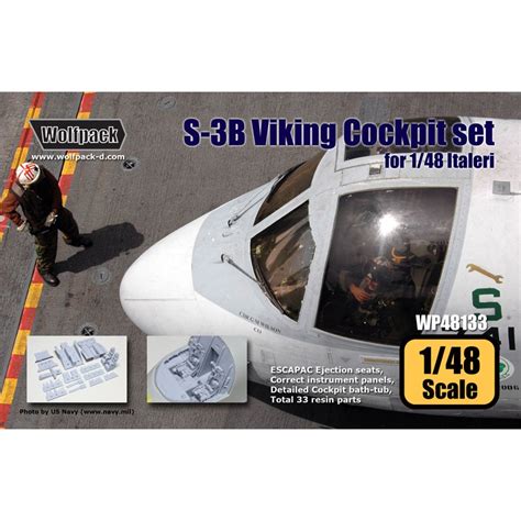 S B Viking Cockpit Set For Italeri