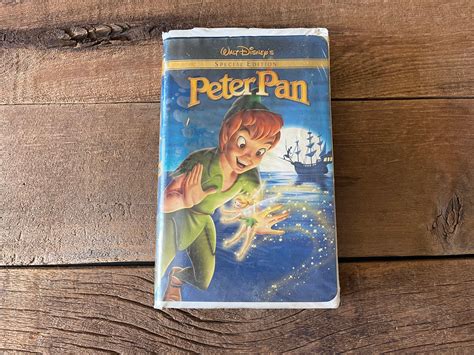 Peter Pan Walt Disney Special Edition VHS Movie Etsy Canada