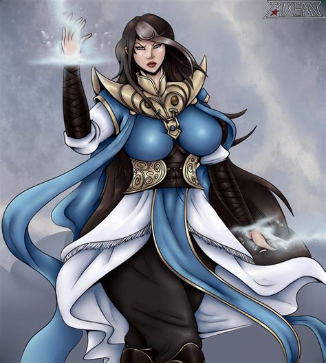 MTG: Narset by MIXSAN on DeviantArt