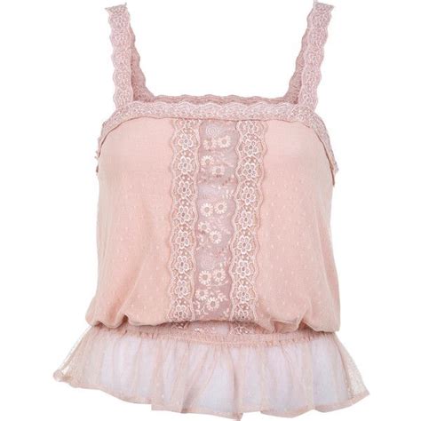 Miss Selfridge Pink Daisy Lace Cami Top Lace Cami Top Pink Lace Tops