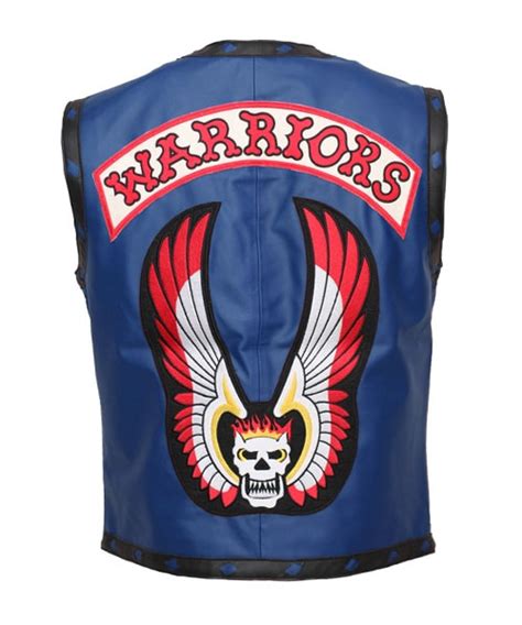 The Warriors Motorcycle Biker Halloween Costume Vest Usaleatherfirm