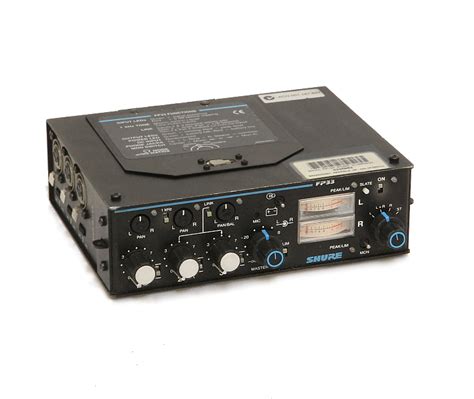 Shure Fp 33 Portable Mixer Broadcast Rentals