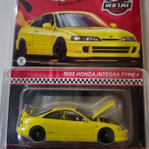 Jual Hot Wheels Collector Rlc Exclusive Honda Integra Type R Yellow Jakarta Timur Fanzy