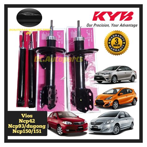 ORIGINAL KAYABA KYB TOYOTA VIOS NCP93 NCP91 YARIS PRIUS C NCP42 NCP150