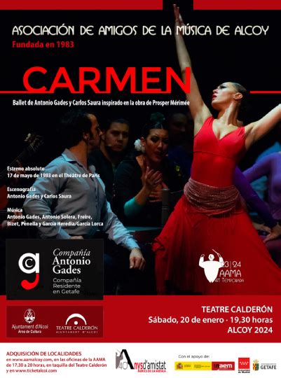 Compa A Antonio Gades Carmen Ticketalcoi