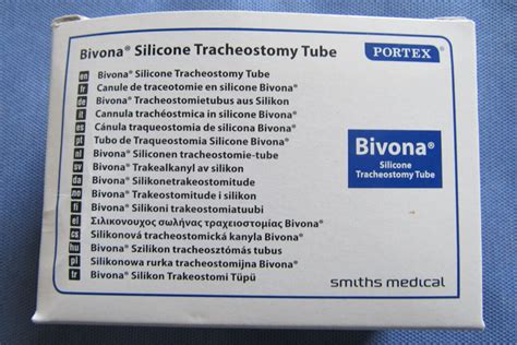 New Smiths Medical Ref 67sn025 Portex Bivona Neonatal Silicone