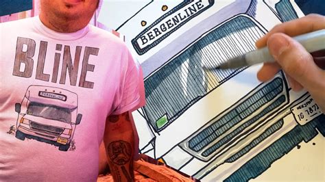 Designing A Shirt For Bergenline Jitney Buses Youtube