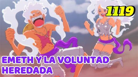 ONE PIECE 1119 REACCION EMETH VOLUNTAD HEREDADA LA ERA DEL DESTINO