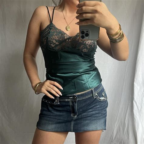 Vintage Victoria Secret Lace And Satin Lingerie Depop