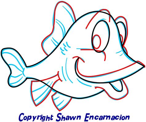 Fish Drawings Cartoon - Cliparts.co