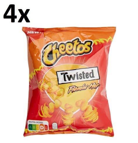 Cheetos Twisted Puffs Bulk Pack Of Cheetos Twisted Flamin Hot 30g