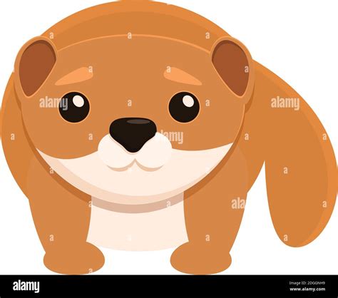 Mink Icon Cartoon Of Mink Vector Icon For Web Design Isolated On White