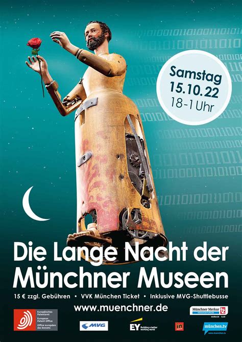 Auf geht s zur Langen Nacht der Münchner Museen am 15 Oktober 2022